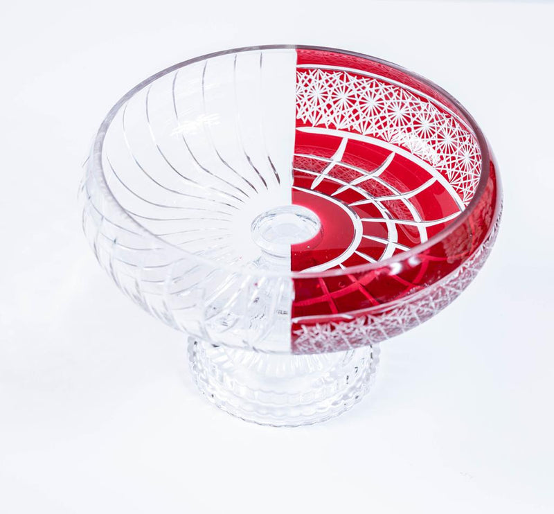 Crystal Chocolate Bowl (23 CM) - Colors Available