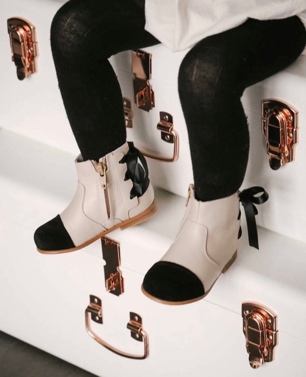 Coco Leather Booties